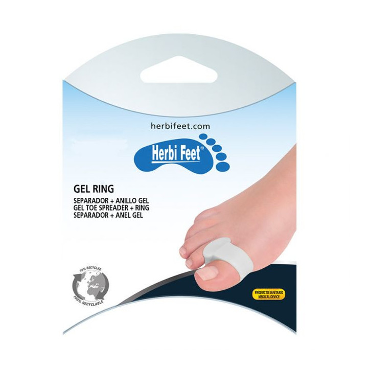 Separador em gel com anel — Herbi Feet