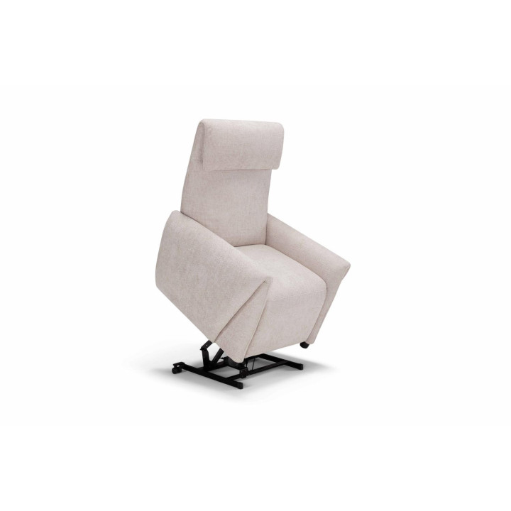 POLTRONA GRACE VER. 2 MOT. DOPP. TAV. RIV - FABRIC SUNSET LIGHT GREY