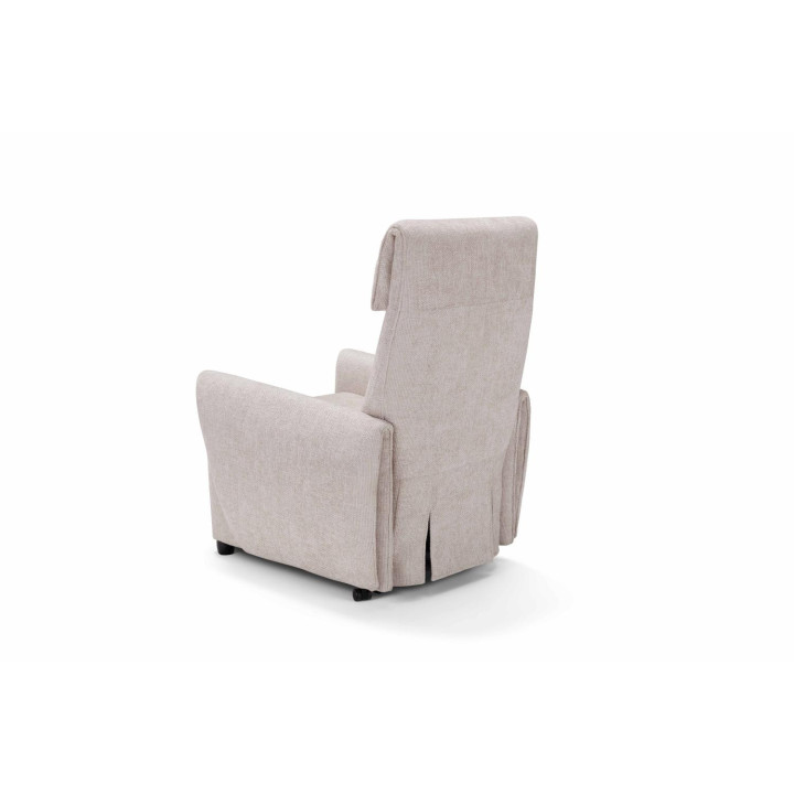 POLTRONA GRACE VER. 2 MOT. DOPP. TAV. RIV - FABRIC SUNSET LIGHT GREY
