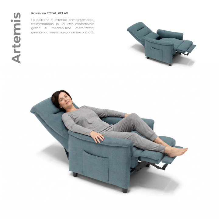 POLTRONA RELAX E ELEVATÓRIA ARTEMIS