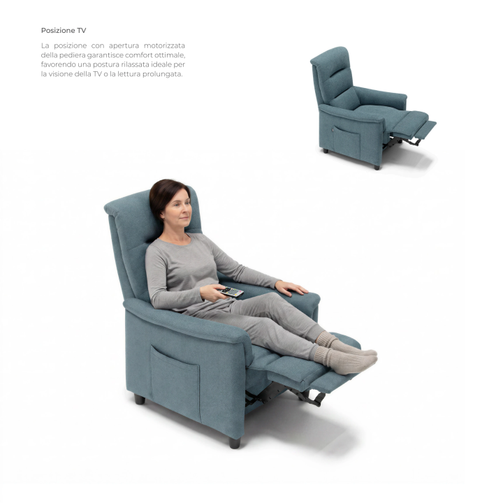 POLTRONA RELAX E ELEVATÓRIA ARTEMIS