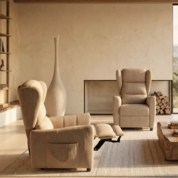 POLTRONA RELAX E ELEVATÓRIA CALLAS