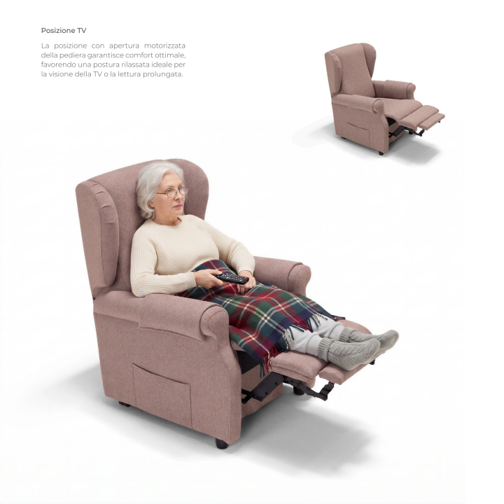 POLTRONA RELAX E ELEVATÓRIA VANITY