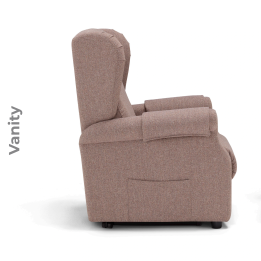Poltrona Vanity — vista lateral