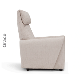 Poltrona Grace — vista lateral