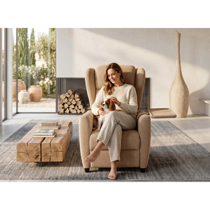 POLTRONA RELAX E ELEVATÓRIA CALLAS