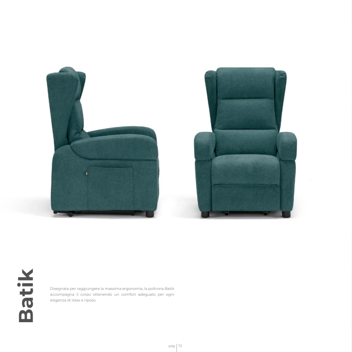 POLTRONA RELAX E ELEVATÓRIA BATIK
