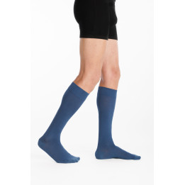 Sigvaris Active Men Coton Bio 55% — azul jeans